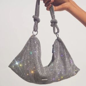 CULT GAIA HERA MINI RHINESTONE SHOULDER BAG